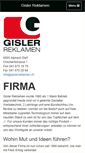 Mobile Screenshot of gislerreklamen.ch